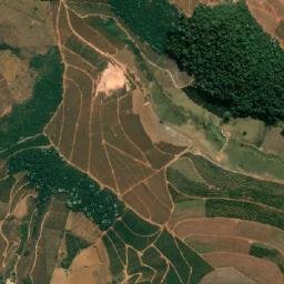 Ervália map(satellite map)