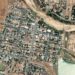 Hughenden map(satellite map)