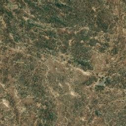 Mangwe District map(satellite map)