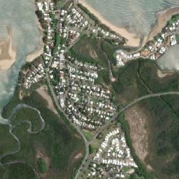 Eimeo map(satellite map)