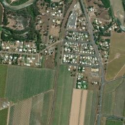 Bakers Creek map(satellite map)