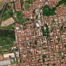 Santa Adélia map(satellite map)