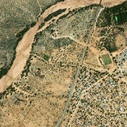 Omaruru map(satellite map)