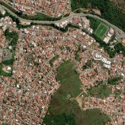 Poços de Caldas map(satellite map)