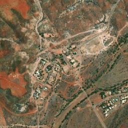 Nullagine map(satellite map)