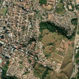 Caxambu map(satellite map)