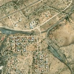 Usakos map(satellite map)