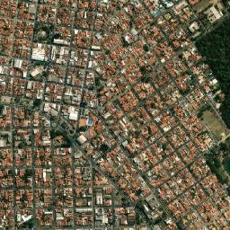Garça map(satellite map)