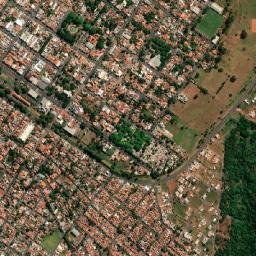 Regente Feijó map(satellite map)