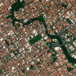 Jaú map(satellite map)