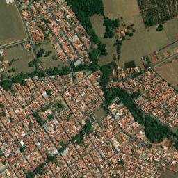 Dois Córregos map(satellite map)