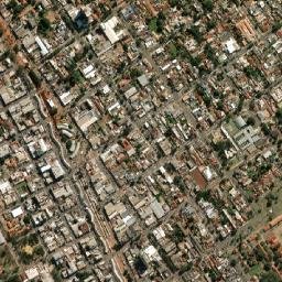 Ponta Porã map(satellite map)