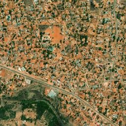 Palapye map(satellite map)