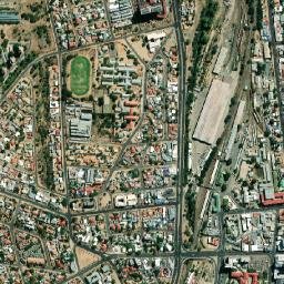 Windhoek map(satellite map)