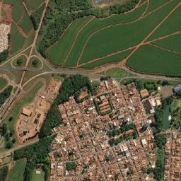 Iracemápolis map(satellite map)