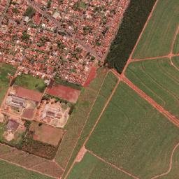 Paranapoema map(satellite map)
