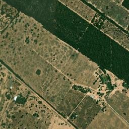 Colonia Neuland map(satellite map)