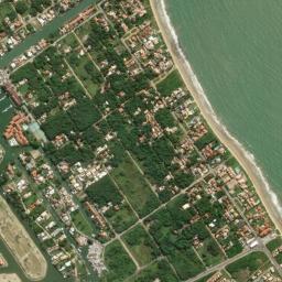 Satellite view of Praia Rasa