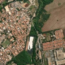 Rio das Pedras map(satellite map)