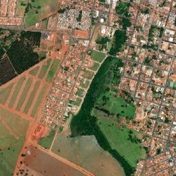 Itatinga map(satellite map)