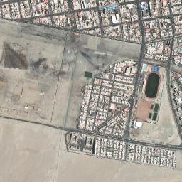 Mejillones map(satellite map)