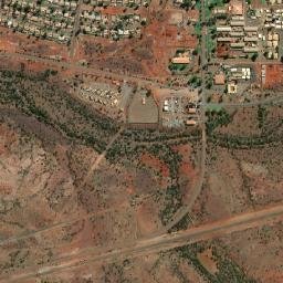 Paraburdoo map(satellite map)