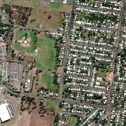 West Rockhampton map(satellite map)