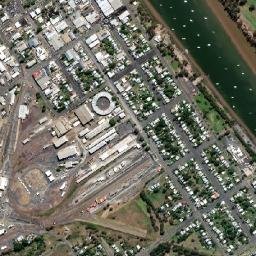 Depot Hill map(satellite map)