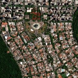 Maringá map(satellite map)