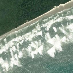 Satellite view of Praia de Itaguaré