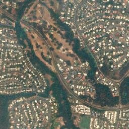 Kin Kora map(satellite map)