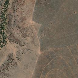 Central Highlands map(satellite map)