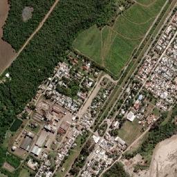 La Mendieta map(satellite map)