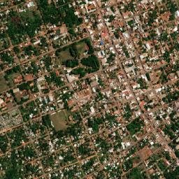 San Isidro de Curuguaty map(satellite map)