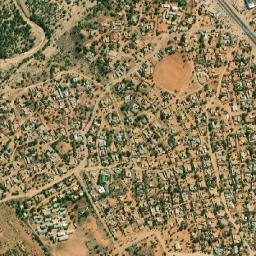 Metsemotlhaba map(satellite map)