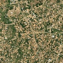 Thamaga map(satellite map)