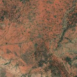 Satellite view of Lasseter’s Reef