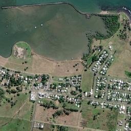 Burnett Heads map(satellite map)
