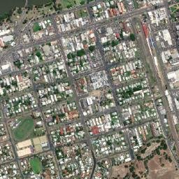 Bundaberg West map(satellite map)