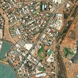 Carnarvon map(satellite map)
