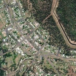 Gin Gin map(satellite map)