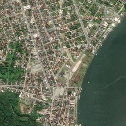 Cananéia map(satellite map)