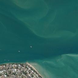 Burrum Heads map(satellite map)