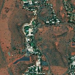 Yulara map(satellite map)