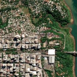 Ciudad del Este map(satellite map)