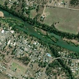 Gayndah map(satellite map)