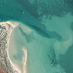 Satellite view of Monkey Mia
