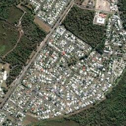 Tin Can Bay map(satellite map)