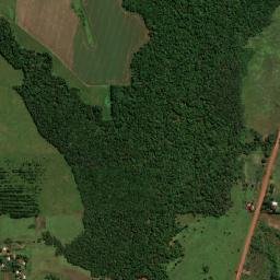 Abaí map(satellite map)