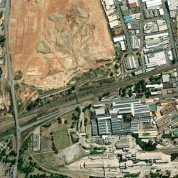 Satellite view of Germiston Golf Course